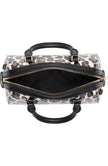 KATE SPADE Madison Spotted Leopard Small Duffle Crossbody Bag - Cream Multi image 3