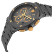 VERSACE  Greca Logo Chronograph Quartz Grey Dial Men's Watch image 1