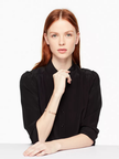 Kate Spade Lady Marmalade Open Cuff - Clear/Rose Gold image 1