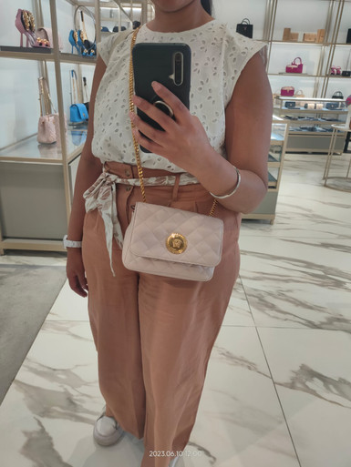 Medusa Nappa Quilted Leather Chain Crossbody image 15