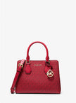 MICHAEL KORS Camille Small Signature Logo Satchel image 0