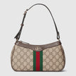 GUCCI Ophidia Small Shoulder Bag - Brown image 1