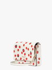KATE SPADE  Spencer Tomato Dot Embellished Flap Chain Wallet image 2