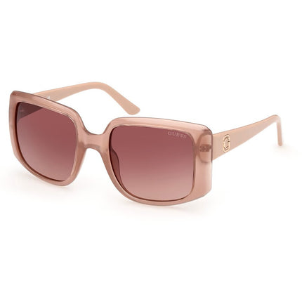 [AT DELHI] GUESS Gradient Brown Square Ladies Sunglasses image 0