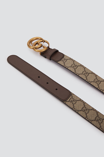 GUCCI GG Supreme Leather Belt image 1