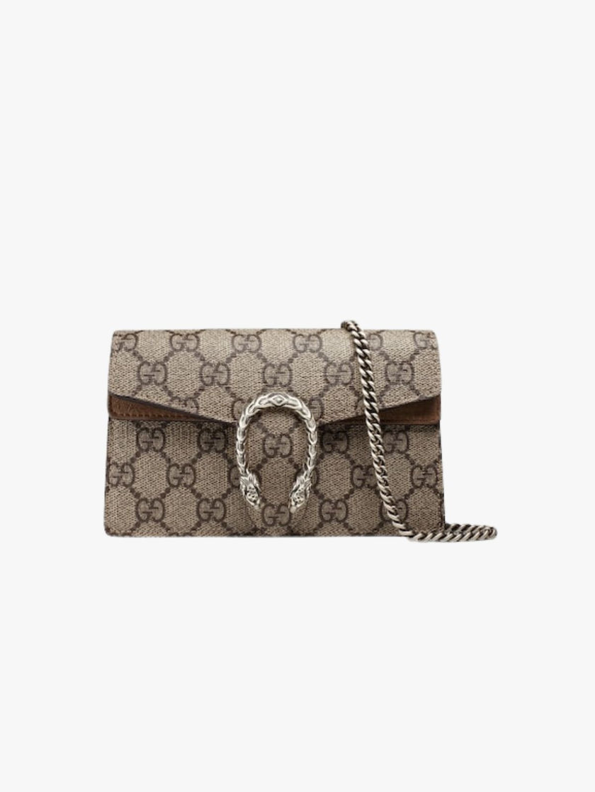GUCCI Super Mini Dionysus Bag In Gg Supreme Canvas image 0