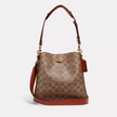 COACH Willow Bucket Bag In Signature Canvas image 3