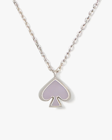 KATE SPADE Everyday Spade Enamel Mini Pendant image 2
