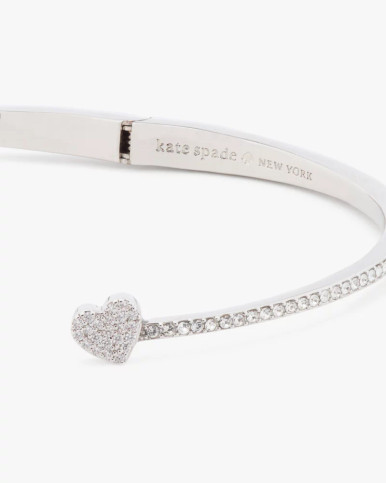 KATE SPADE Yours Truly Pave Open Hinge Cuff image 4