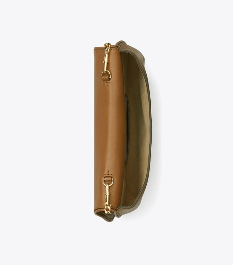 [AT DELHI] TORY BURCH Reva Clutch - Tiger'S Eye image 4