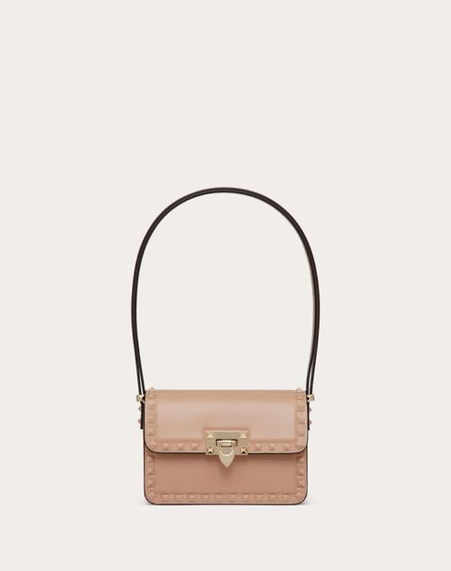 [AT DELHI] VALENTINO Small Rockstud 23 Smooth Calfskin Shoulder Bag image 0