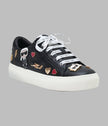 [AT DELHI] KARL LAGERFELD Cate Pins Lace Up Sneaker - Black image 1