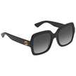 GUCCI Grey Square Ladies Sunglasses  GG0036SN 001 54 image 0