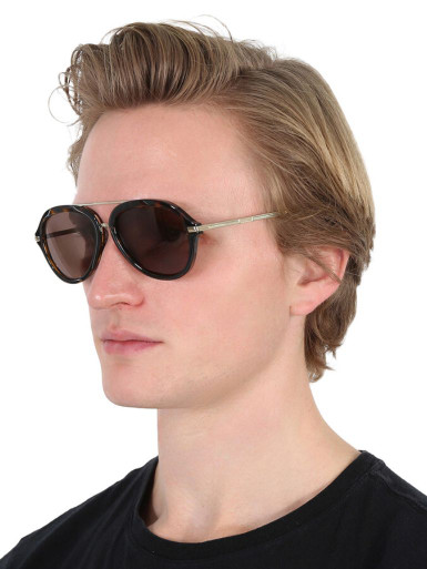 BURBERRY  Jude Brown Pilot Men's Sunglasses image 0
