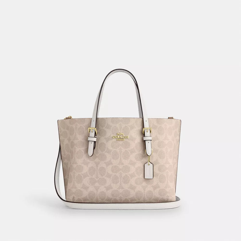 COACH Mollie Tote Bag 25 In Signature Canvas image 0