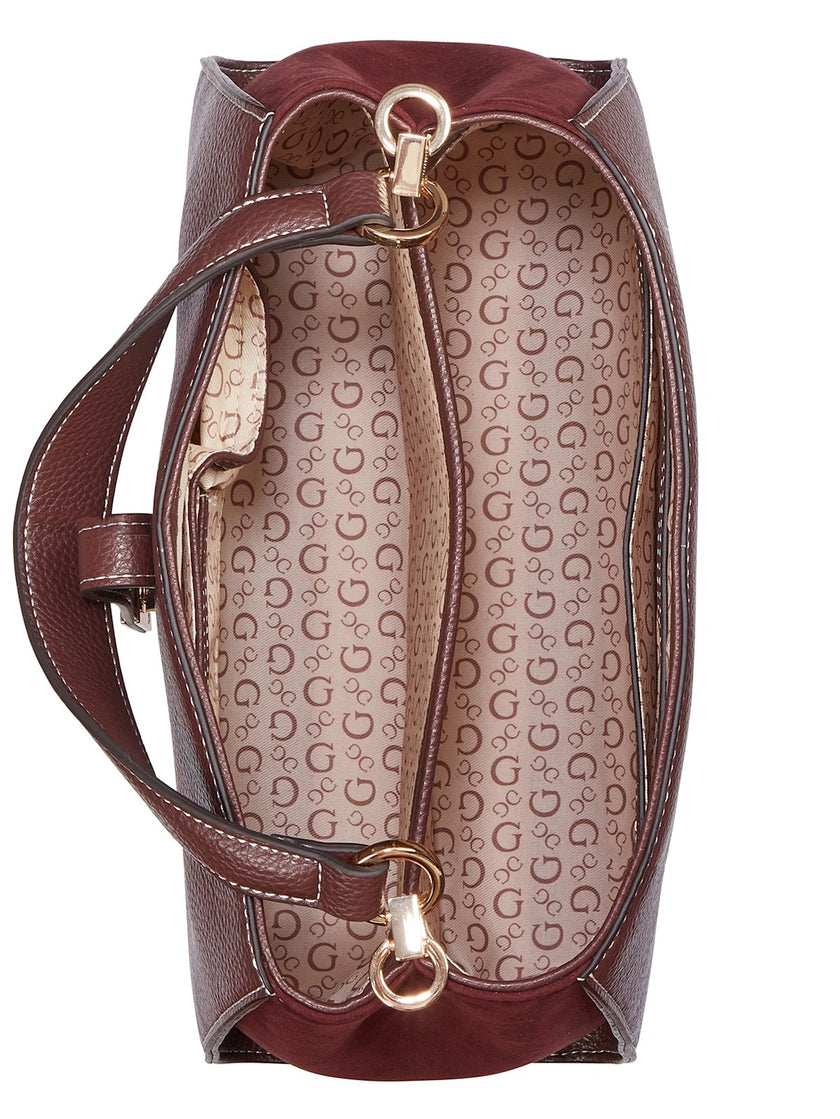 Guess Rudie Satchel - Brown image 3