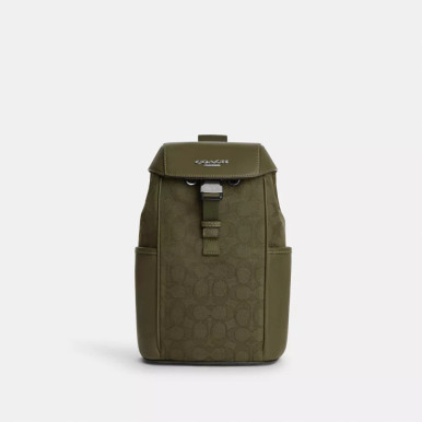 COACH Racer Pack In Signature Jacquard image 3