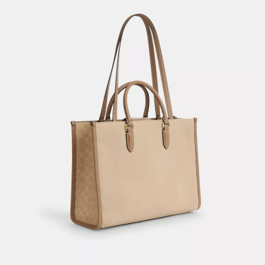 COACH Maggie Tote Bag In Colorblock image 1