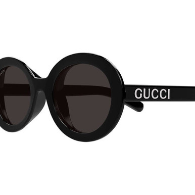 GUCCI Grey Oval Ladies Sunglasses image 1
