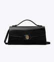 TORY BURCH Mini Robinson Spazzolato Crossbody - Black image 1