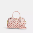 COACH Rowan Satchel Bag With Rose Print image 3