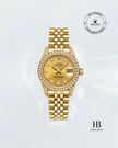 [Store Display] ROLEX Datejust Champagne/Diamond Jubilee Full Gold 26 mm