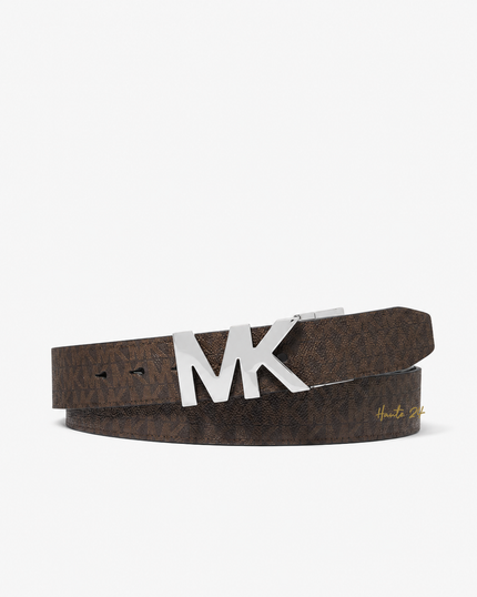 MICHAEL KORS 4-In-1 Logo Belt Box Set - Brown/Black