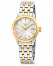 TISSOT Classic Dream Quartz Silver Dial Two-Tone Ladies Watch