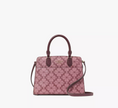 KATE SPADE  Signature Spade Flower Small Satchel - Grenache Multi image