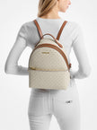 [AT DELHI] MICHAEL KORS Sheila Medium Logo Backpack - Vanilla image 1