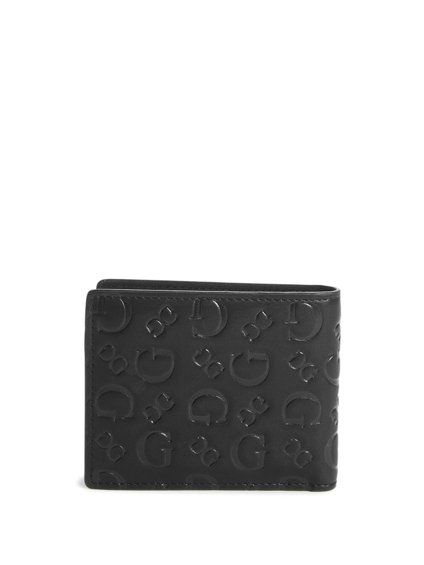 Guess Debossed Wallet & Airpod Case Gift Set - Black image 2