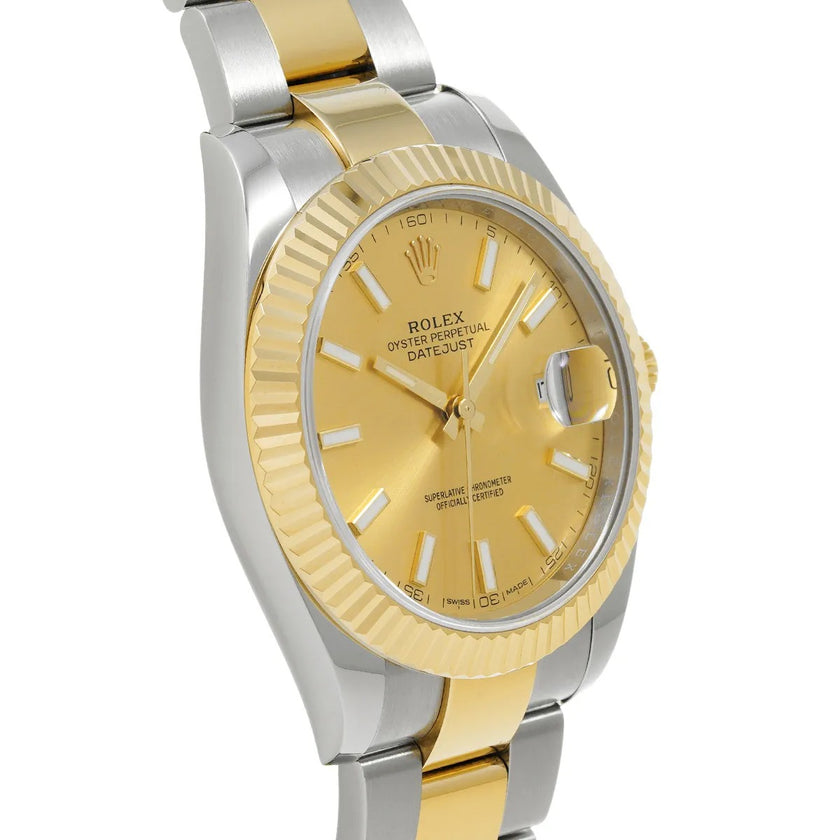 [STORE DISPLAY] Rolex Datejust Champagne 41MM