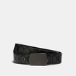 COACH Plaque Buckle Cut To Size Reversible Belt image 1
