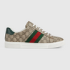GUCCI Ace With Web Stripe For Men Sneakers - 14.5 image