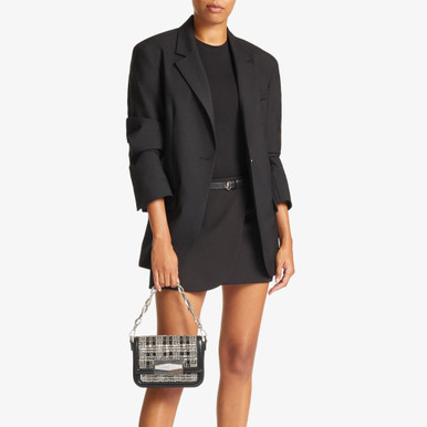 JIMMY CHOO Mini Helina Smooth Leather Belt image 5