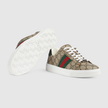 GUCCI  Ace Sneakers With Web Stripe For Women - 39 image