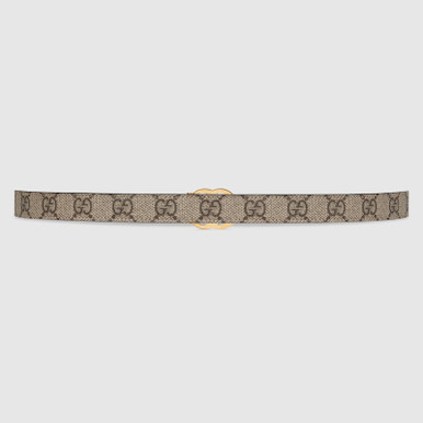 GUCCI Gg Marmont Reversible Thin Belt image 2
