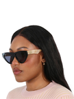 GUCCI  Blue Cat Eye Ladies Sunglasses image 3