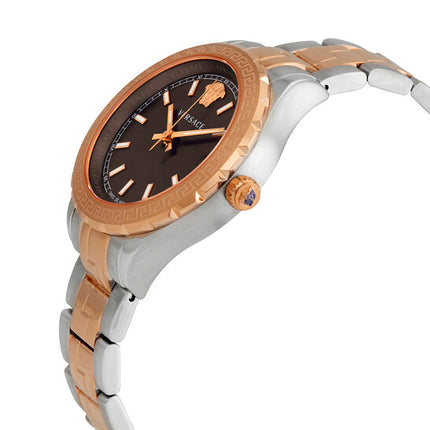 VERSACE  Hellenyium Quartz Brown Dial Ladies Watch image 1