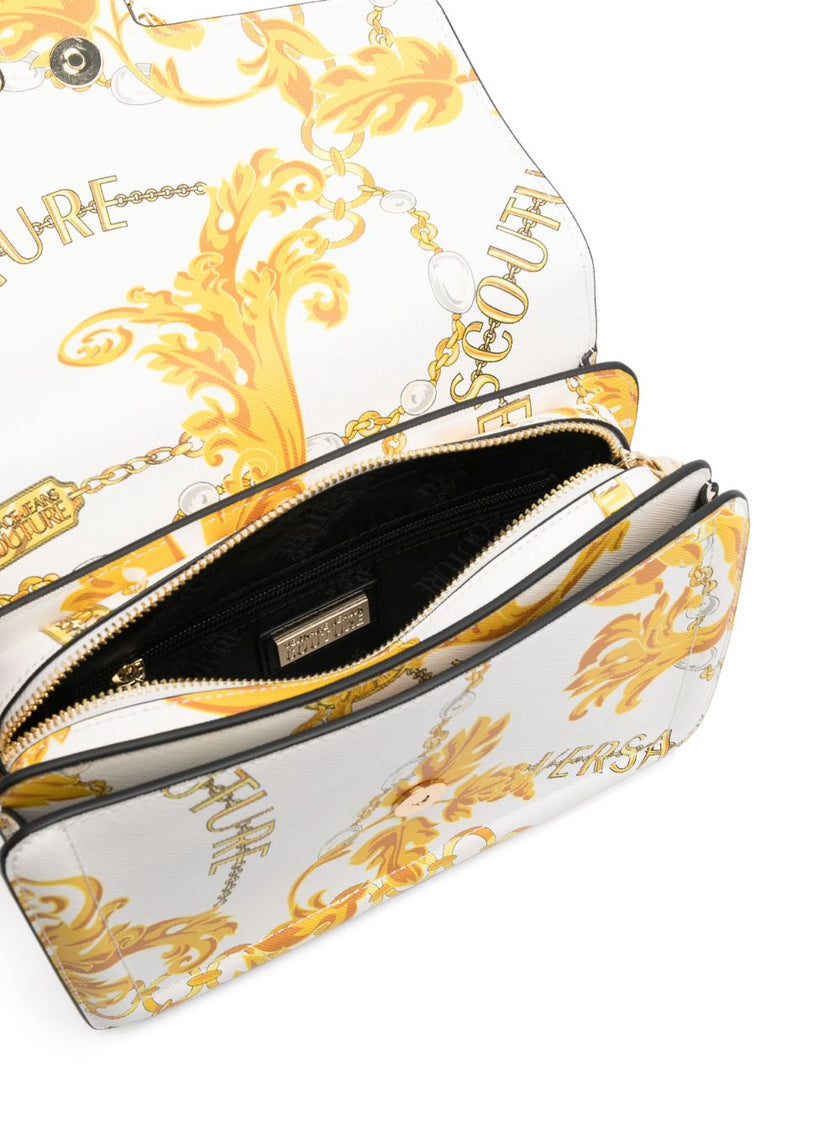 Versace Jeans Couture baroque-print satchel bag (Arriving In Delhi) image 2