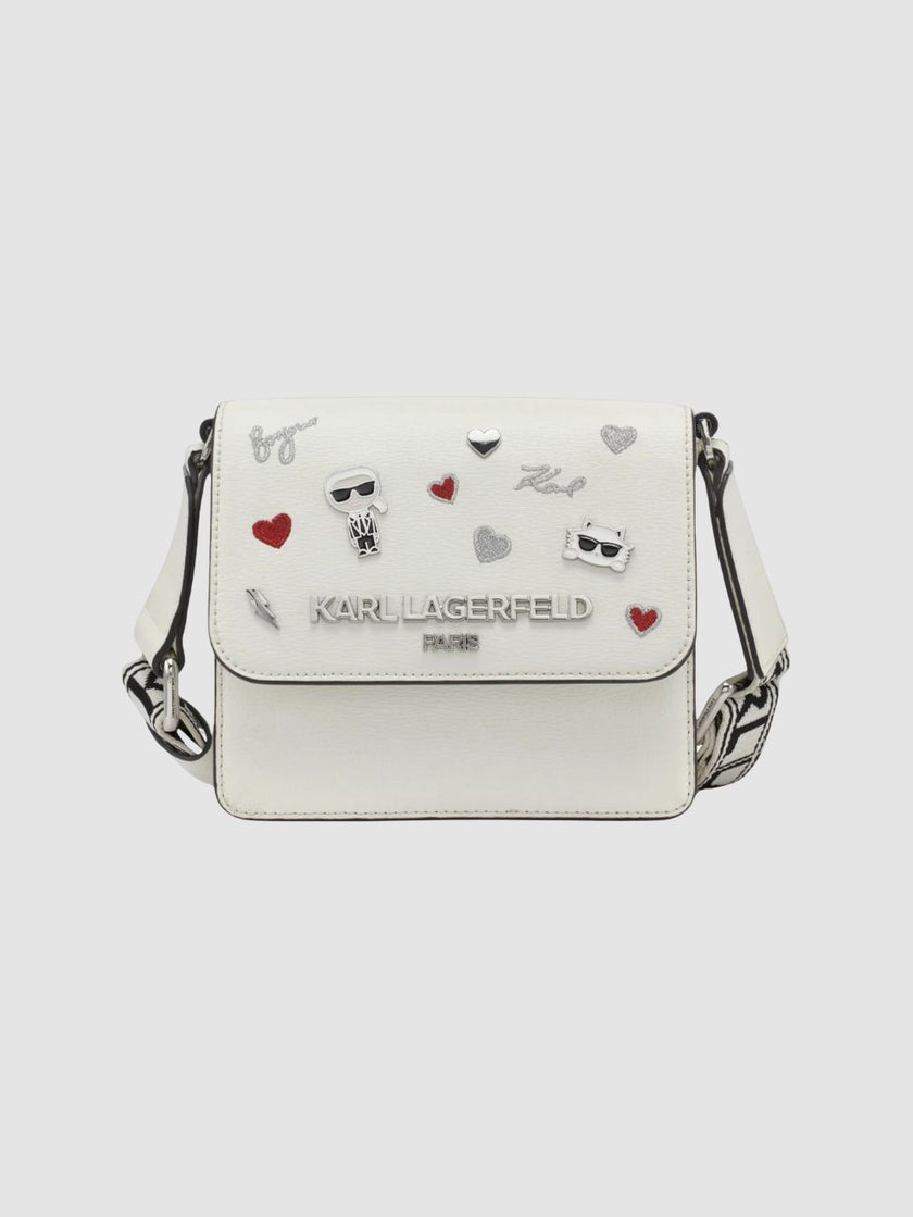 KARL LAGERFELD Annette Crossbody - White image 0