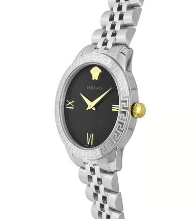 VERSACE Greca Signature Quartz Black Dial Ladies Watch image 3