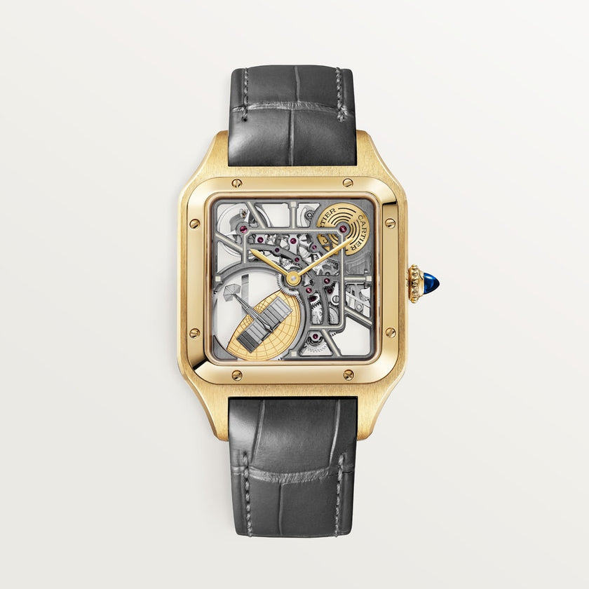 Brand New Santos-Dumont Skeleton Watch Equipped With A Micro-Rotor CRWHSA0043 at HauteBook.com. Best prices in US, EU, UK & India. Lifetime Authenticity Guarantee. All India Delivery. Trusted by India's Top 1%.