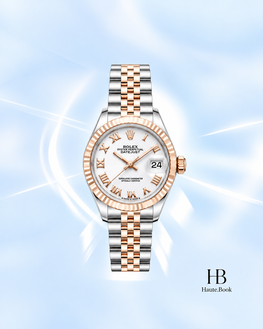 [Brand New] Rolex Lady-Datejust 28 White Roman Dial 279171 28 mm