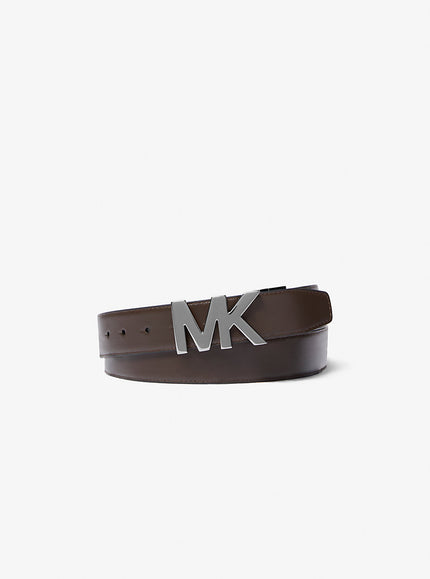[AT DELHI] MICHAEL KORS Reversible Signature Logo and Leather Belt - Black image 1