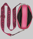 KARL LAGERFELD Maybelle Camera Crossbody - Fuchsia image 2
