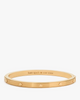 KATE SPADE Spot The Spade Metal 5mm Hinge Bangle - Gold image