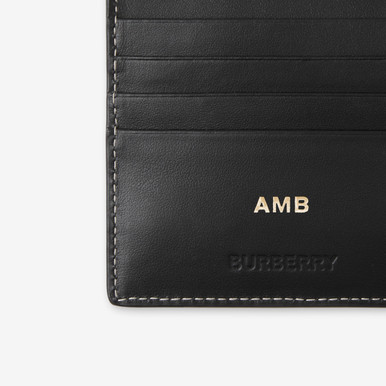 BURBERRY Check Bifold Coin Wallet image 2