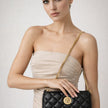 VERSACE La Madusa Mini Quilted Leather Black Shoulder Bag (@Delhi Studio) image 1