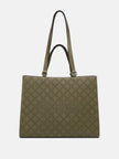 Guess Forber Perforated Logo Carryall - Green image 0